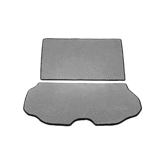 Trunk Mat 2-Piece (EVA, Gray) Volvo XC70 2007-2013 photo 1