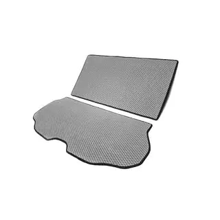 Trunk Mat 2-Piece (EVA, Gray) Volvo XC70 2007-2013 photo 2