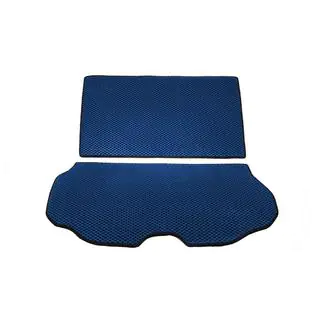 Trunk Mat 2-Piece (EVA, Blue) Volvo XC70 2007-2013 photo 1