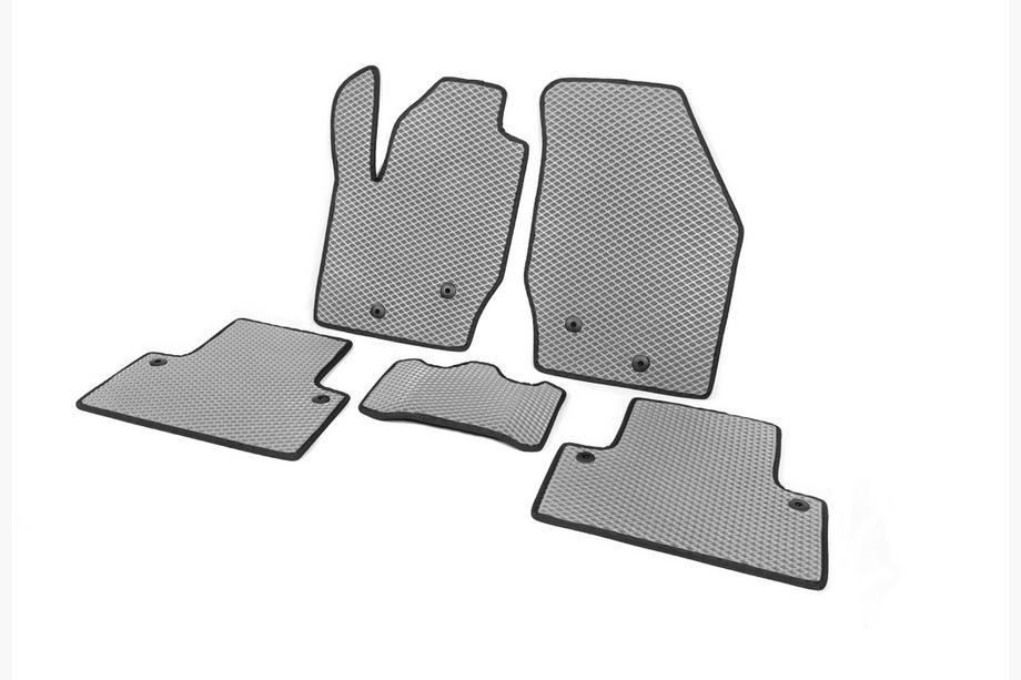 Volvo XC90 2002-2014 EVA Floor Mats Gray Photo 4