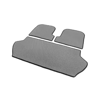 Trunk Mat 3-Piece (EVA, Gray) Volvo XC90 2002-2014 photo 2
