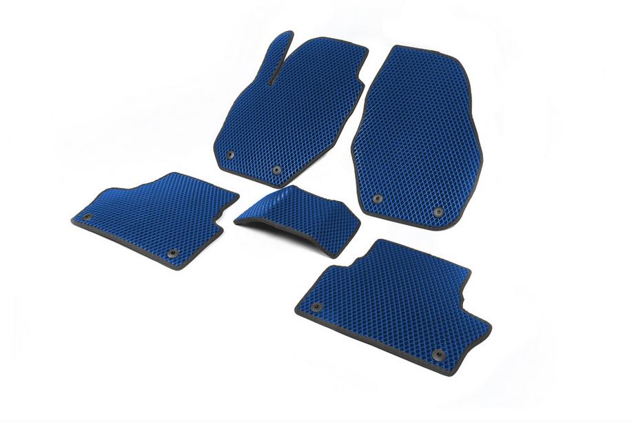 Volvo XC60 2009-2017 EVA Floor Mats (Blue) Photo 2