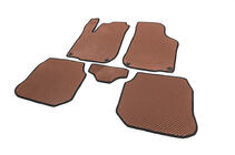 Volkswagen Bora 1998-2004 EVA Floor Mats (Brown) photo 2