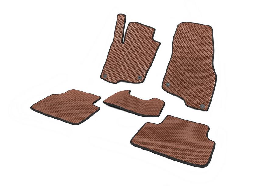 Volkswagen E-Tharu 2020- EVA Floor Mats (Brown) Photo 2
