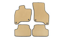 Volkswagen Golf 7/E-Golf 2012-2020 EVA Floor Mats for E-Golf (Beige) photo 1