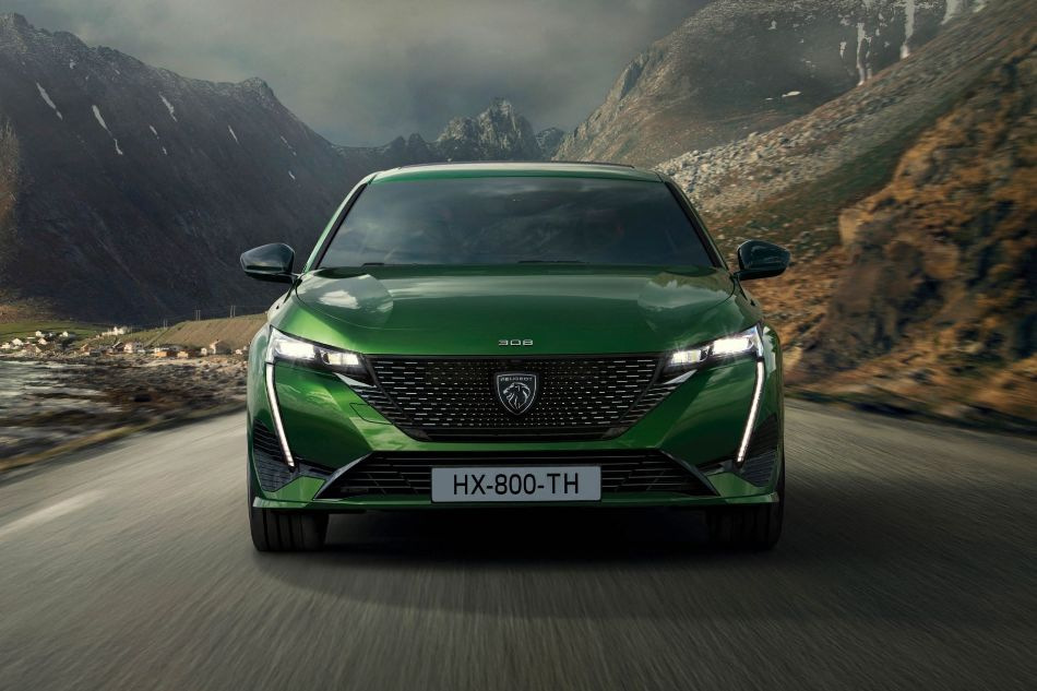 The third generation of the Peugeot 308 hatchback