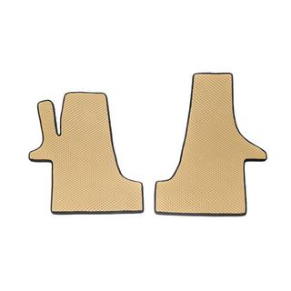 EVA Floor Mats (Beige, Front, for 2+1) Volkswagen T5 Transporter 2003-2010 photo 1