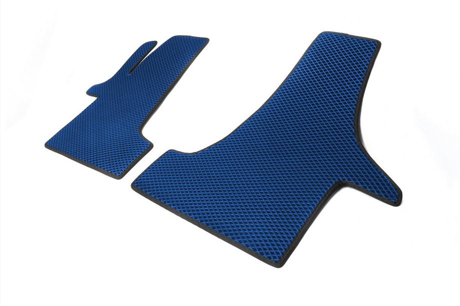 Volkswagen T5 Multivan 2003–2010 EVA Floor Mats (Blue, Front, for 2+1) Photo 2