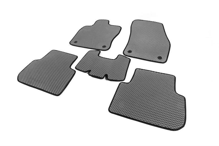 Volkswagen Tiguan 2016-2023 EVA Floor Mats (Gray) Photo 2
