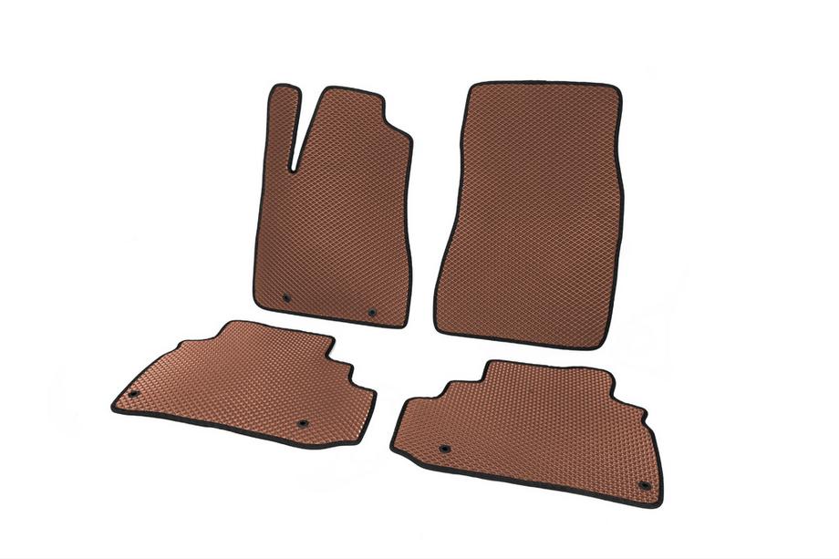 Lexus RX 2003-2009 EVA Floor Mats (Brown) Photo 2