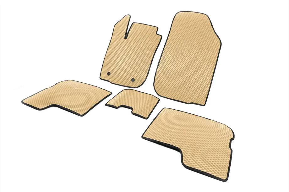 Dacia Logan I 2005-2008 EVA Floor Mats (Beige) Photo 2