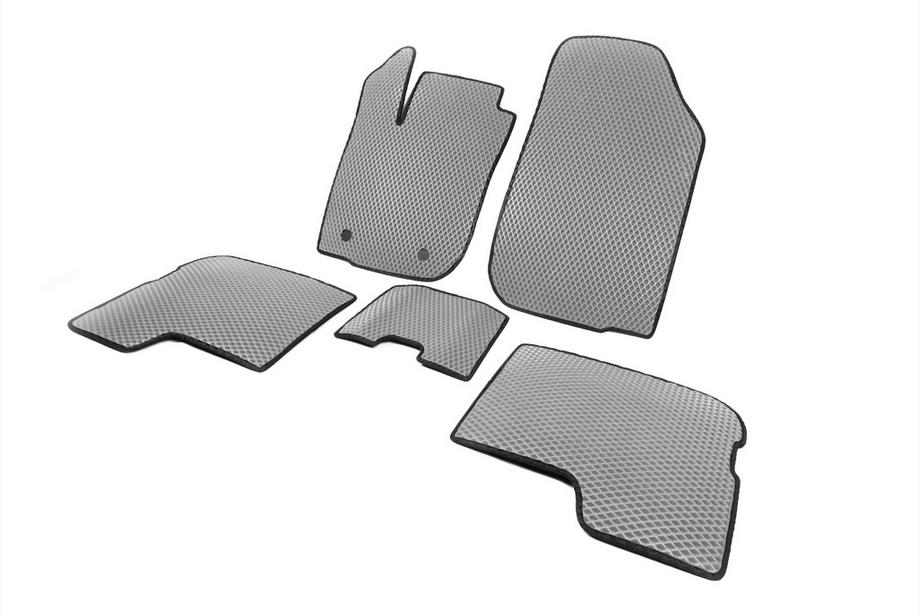 Dacia Logan I 2008-2012 EVA Floor Mats (Gray) Photo 2
