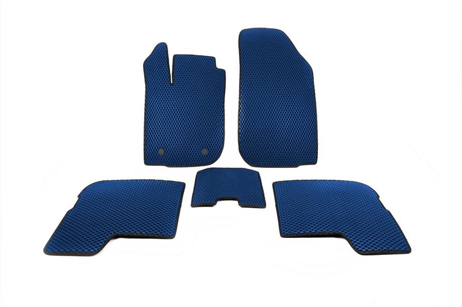 Dacia Logan II 2013-2022 EVA Floor Mats (Blue) Image