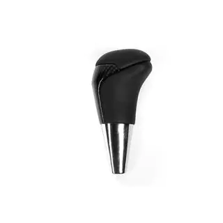 Gear Shift Knob (Black Leather + Carbon) Toyota Land Cruiser 200 2007-2021 photo 4