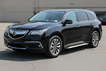 Acura MDX 2013-2020 Side Steps Shining V1 (2 pcs, Aluminum) photo 1