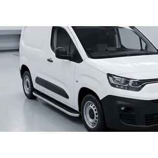 Side Steps Tayga Grey (2 pcs, Aluminum) Fiat Doblo III 2023- photo 1