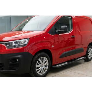 Side Steps Tayga V2 (2 pcs, Aluminum) Fiat Doblo III 2023- photo 1