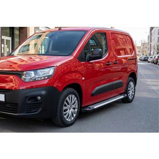 Side Steps Line (2 pcs, Aluminum) Fiat Doblo III 2023- photo 1