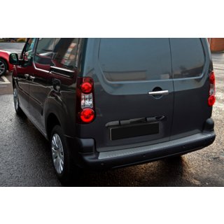 Rear Bumper Protector OmsaLine Stainless Steel Peugeot Partner Tepee 2008-2018 photo 4