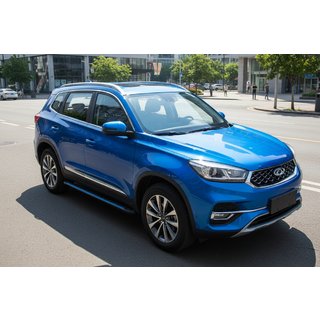 Side Steps Maya Blue (2 pcs, Aluminum) Chery Tiggo 8 2017- photo 1