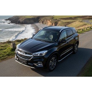 Side Steps Maydos V1 (2 pcs, Aluminum) Chery Tiggo 8 2017- photo 1