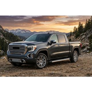 Side Steps BlackLine (2 pcs, Aluminum) GMS Sierra 2019- photo 1