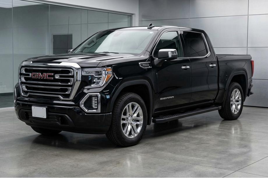 GMS Sierra 2019- Side Steps Allmond Black (2 pcs, Aluminum) Photo 1