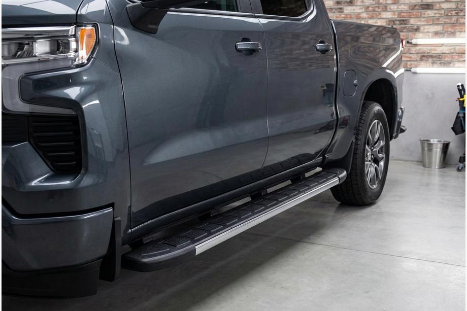 Chevrolet Silverado 2019- Side Steps Duru (2 pcs, Aluminum) Photo 2