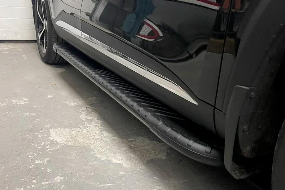 MG HS 2018- Side Steps Bosphore Black (2 pcs, Aluminum) Image