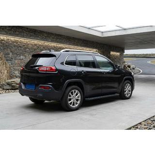 Side Steps Allmond Black (2 pcs, Aluminum) Jeep Cherokee KL 2013- photo 1