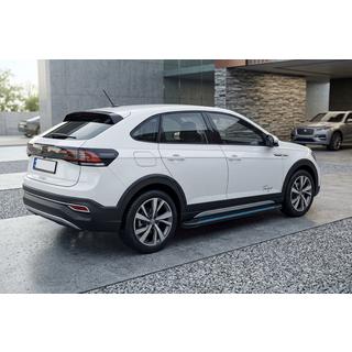 Side Steps Maya Blue (2 pcs, Aluminum) Volkswagen Taigo 2020- photo 1