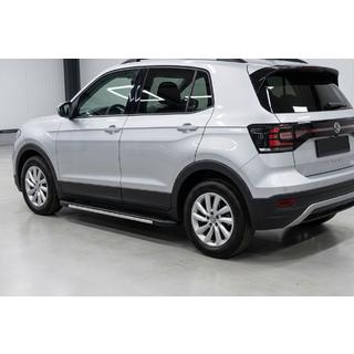 Side Steps Bosphore Grey (2 pcs, Aluminum) Volkswagen T-Cross 2019- photo 1
