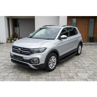 Side Steps Bosphore Black (2 pcs, Aluminum) Volkswagen T-Cross 2019- photo 1