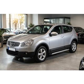 Side Steps Shining V1 (2 pcs, Aluminum) Nissan Qashqai 2007-2010 photo 1