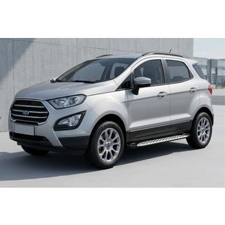 Side Steps Shining V1 (2 pcs, Aluminum) Ford Ecosport 2013-2022 photo 1