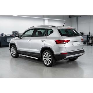 Side Steps Shining V1 (2 pcs, Aluminum) Seat Ateca 2016- photo 1