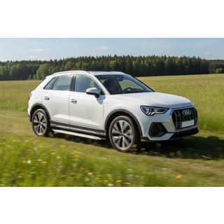 Side Steps Shining V1 (2 pcs, Aluminum) Audi Q3 2019–2025 photo 1