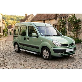 Side Steps Shining V1 (2 pcs, Aluminum) Renault Kangoo 1998-2008 photo 1