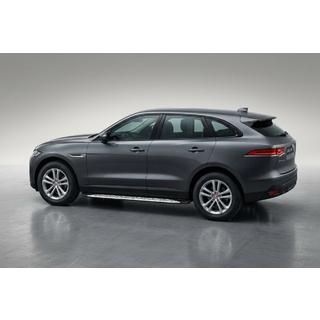 Side Steps Shining V1 (2 pcs, Aluminum) Jaguar F-PACE 2016- photo 1