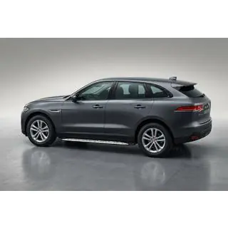 Side Steps Shining V1 (2 pcs, Aluminum) Jaguar F-PACE 2016- photo 1