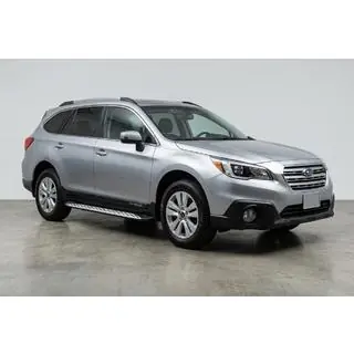 Side Steps Shining V1 (2 pcs, Aluminum) Subaru Outback 2014-2019 photo 1