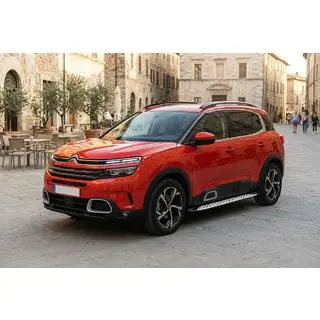 Side Steps Shining V1 (2 pcs, Aluminum) Citroen C5 Aircross 2017-2025 photo 1