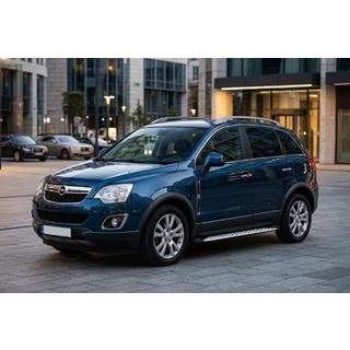 Side Steps Shining V1 (2 pcs, Aluminum) Opel Antara 2006-2017 photo 1