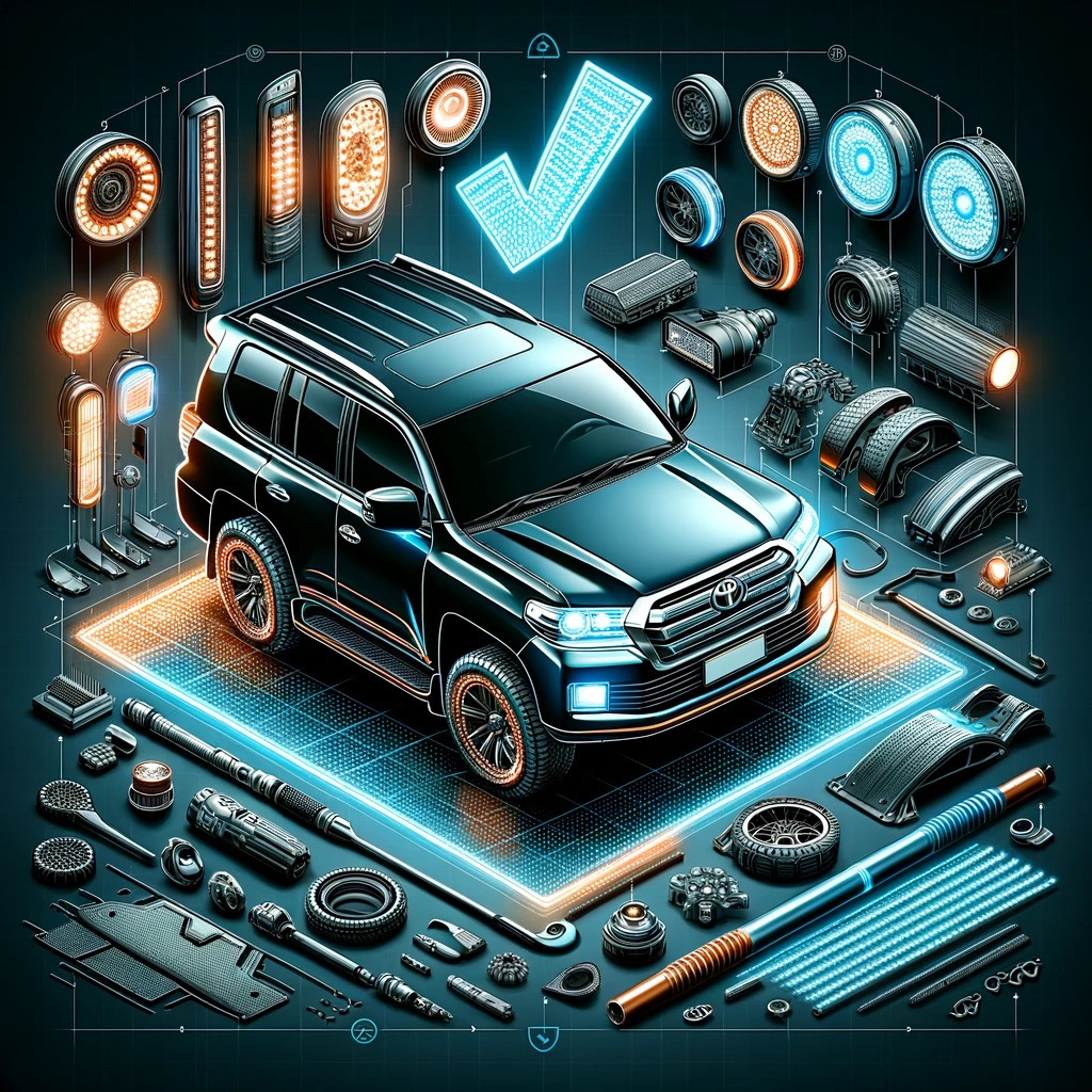 Avoiding the purchase of low-quality components for the Toyota Land Cruiser 200
