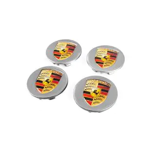 Wheel center caps 76/71mm gray (4 pcs) photo 1