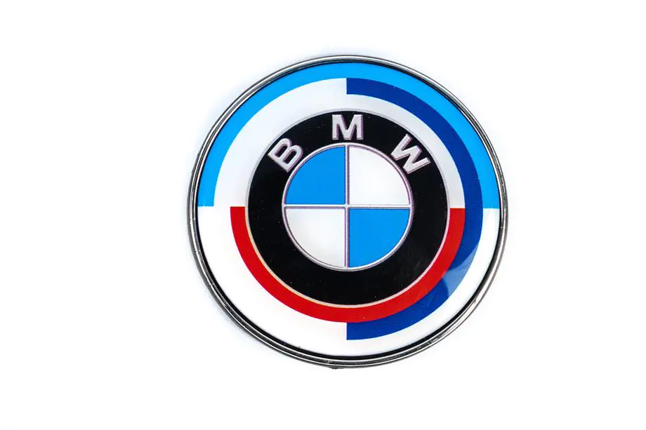 BMW 5 Series E39 1996-2003 Anniversary Emblem 78mm (rear) Photo 2