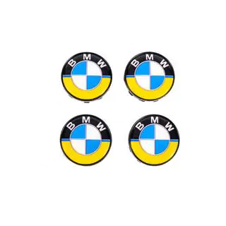 Wheel Center Caps 55/53mm UA-Style (4 pcs) photo 2