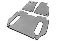 Tesla Model X 2015- EVA Floor Mats (Gray) photo 2