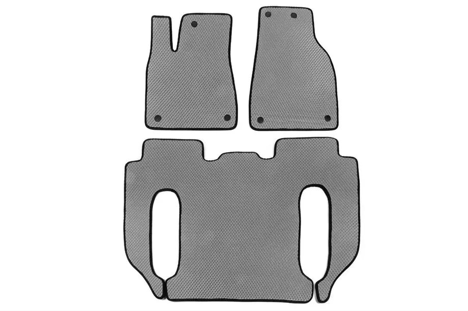 Tesla Model X 2015- EVA Floor Mats (Gray) Image