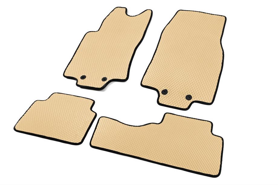 Renault Koleos 2016-2024 EVA Floor Mats (Beige) Photo 2